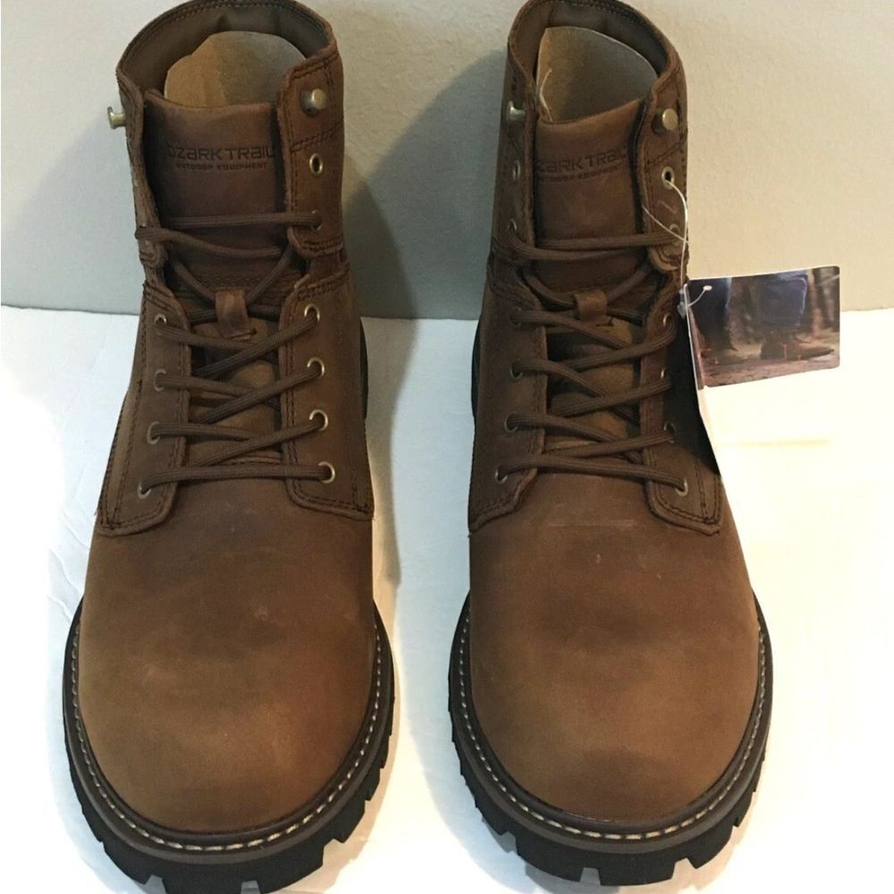 OZARK TRAIL MEN'S Size 13 Boots RANGE CLEAN TOE MOUNTAIN HIKING & HUNTING NIB - Picture 3 of 9